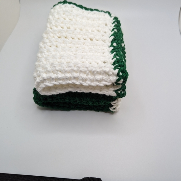 💞2/$20 HAND CRAFTED Crocheted All Purpse 100% Cottn Reusble Bath or Dish Cloths - Picture 16 of 16